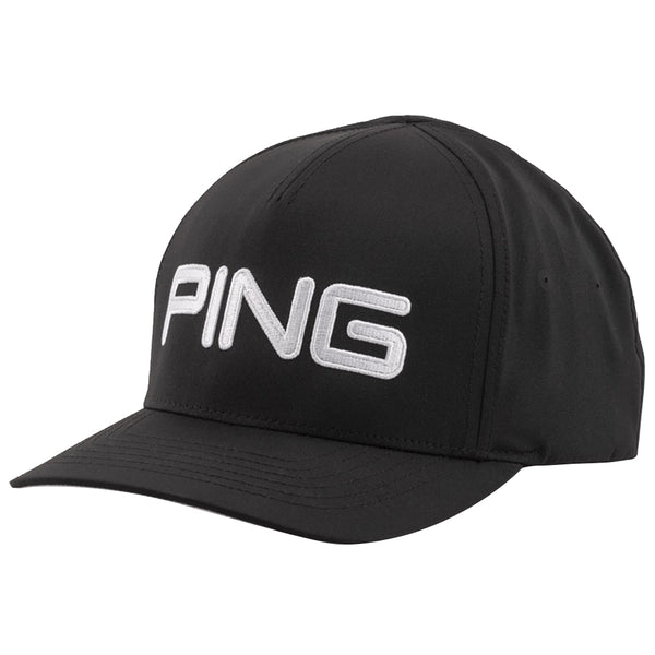 PING Structured 201 Golf Cap Black/White - 22 Men