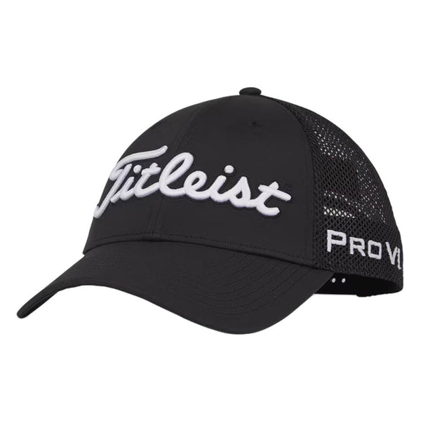 Titleist Tour Performance Mesh Golf Cap Black/White - 24 Men