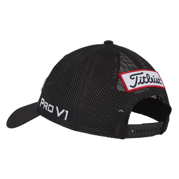 Titleist Tour Performance Mesh Golf Cap Black/White - 24 Men