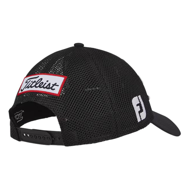 Titleist Tour Performance Mesh Golf Cap Black/White - 24 Men