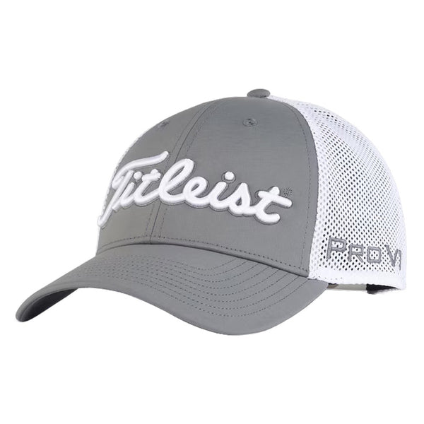 Titleist Tour Performance Mesh Golf Cap Charcoal/White - 24 Men
