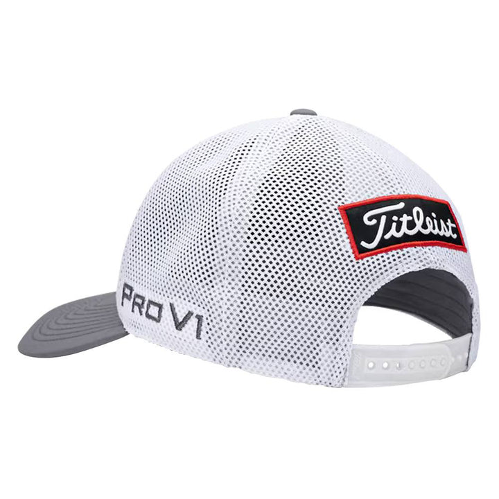 Titleist Tour Performance Mesh Golf Cap Charcoal/White - 24 Men