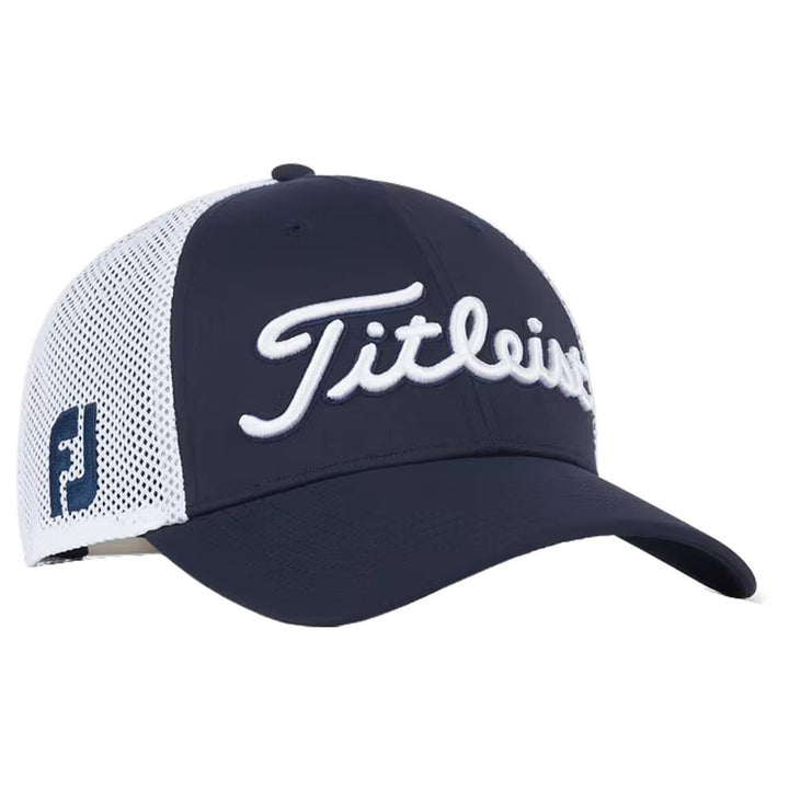 Titleist Tour Performance Mesh Golf Cap Navy/White - 24 Men