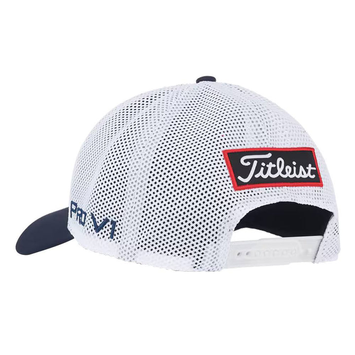 Titleist Tour Performance Mesh Golf Cap Navy/White - 24 Men