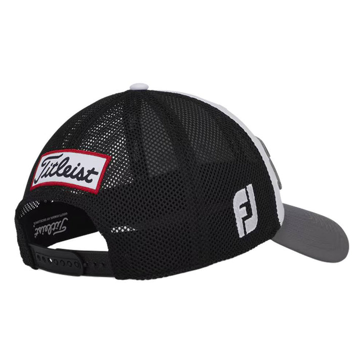 Titleist Tour Performance Mesh Golf Cap White/Black/Charcoal - 24 Men
