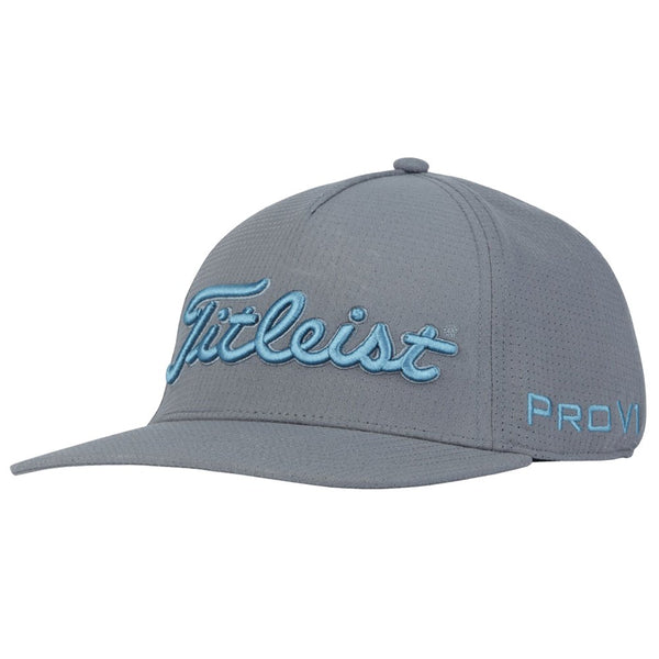 Titleist Tour Stretch Tech Golf Cap Gray/Ink - 23 Men