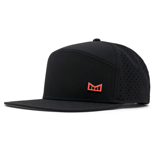 Melin Trenches Icon Hydro Golf Cap Black/Infrared - FW23 Men