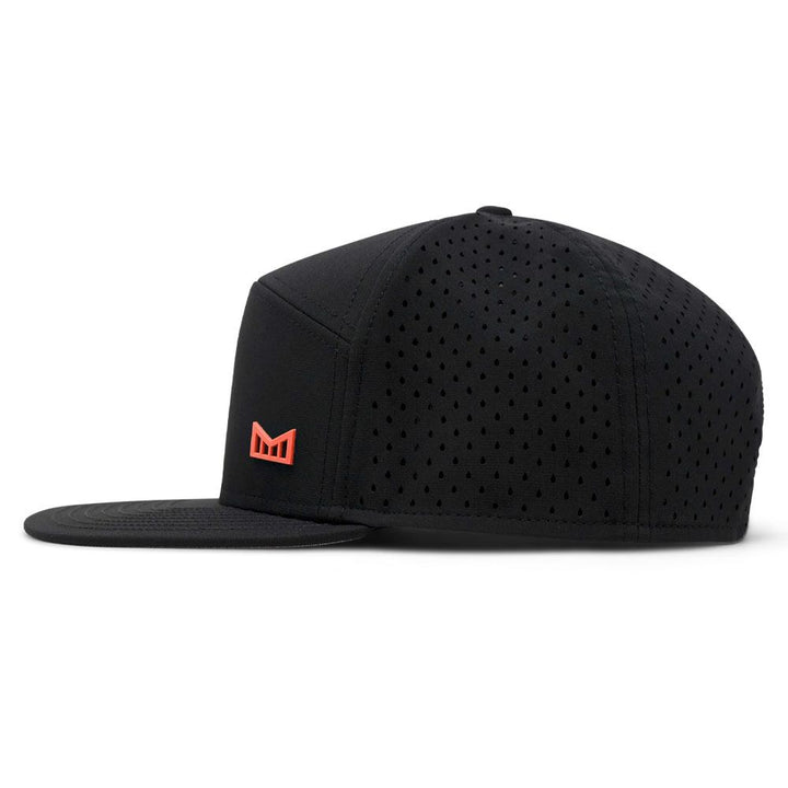 Melin Trenches Icon Hydro Golf Cap Black/Infrared - FW23 Men