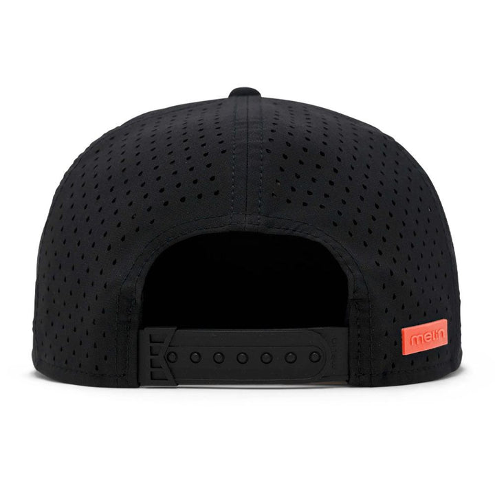 Melin Trenches Icon Hydro Golf Cap Black/Infrared - FW23 Men