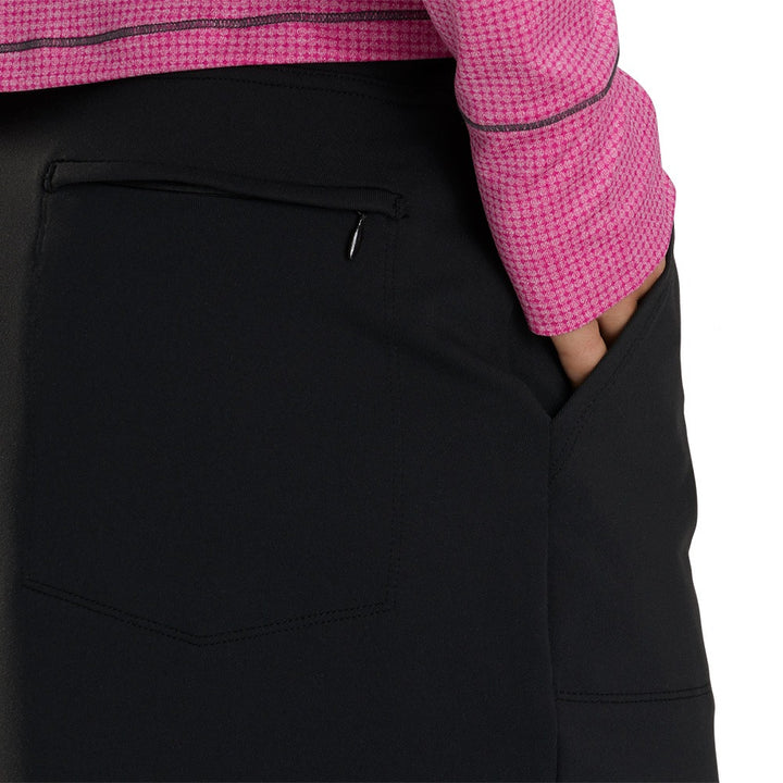 FootJoy Knit Golf Skort Black - SS22 Women
