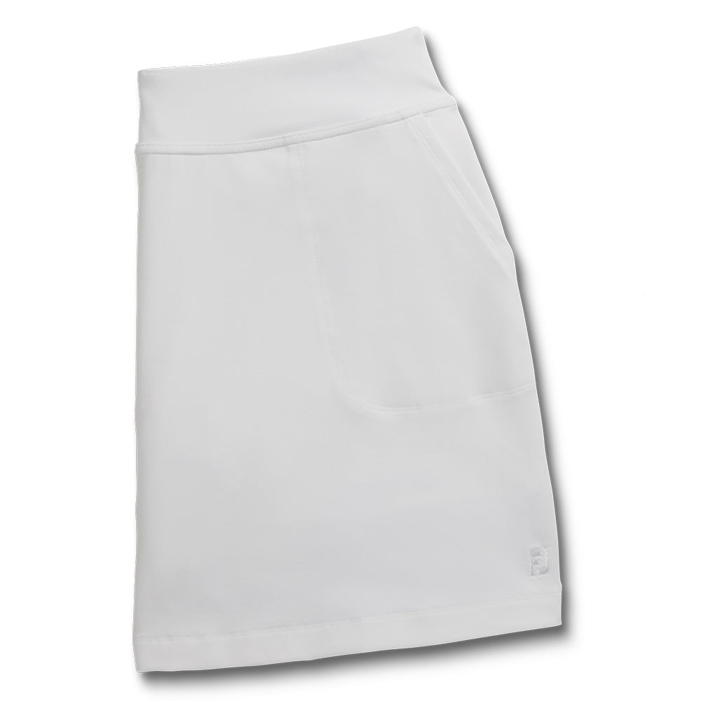 FootJoy Knit Golf Skort White - SS22 Women