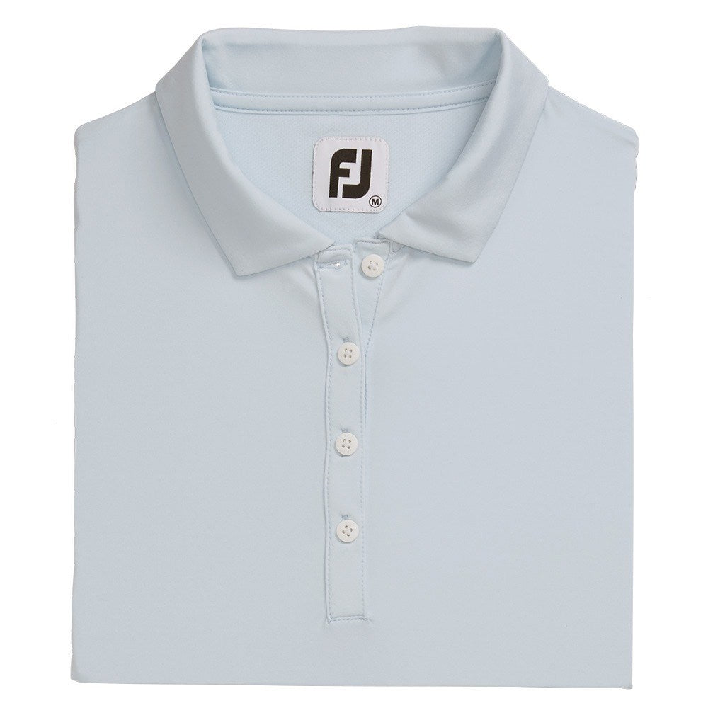 FootJoy Longsleeve Sun Protection Golf Polo Ice Blue - FA21 Women