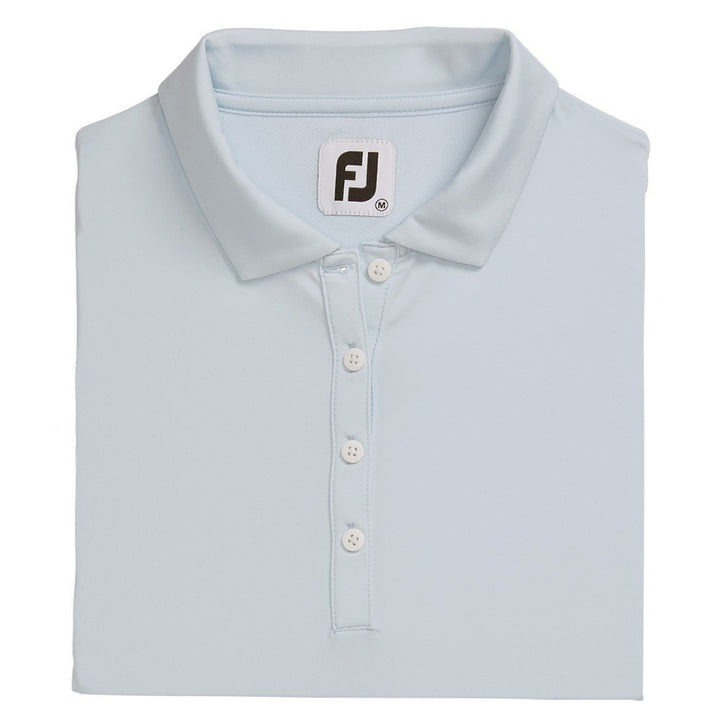 FootJoy Longsleeve Sun Protection Golf Polo Ice Blue - FA21 Women