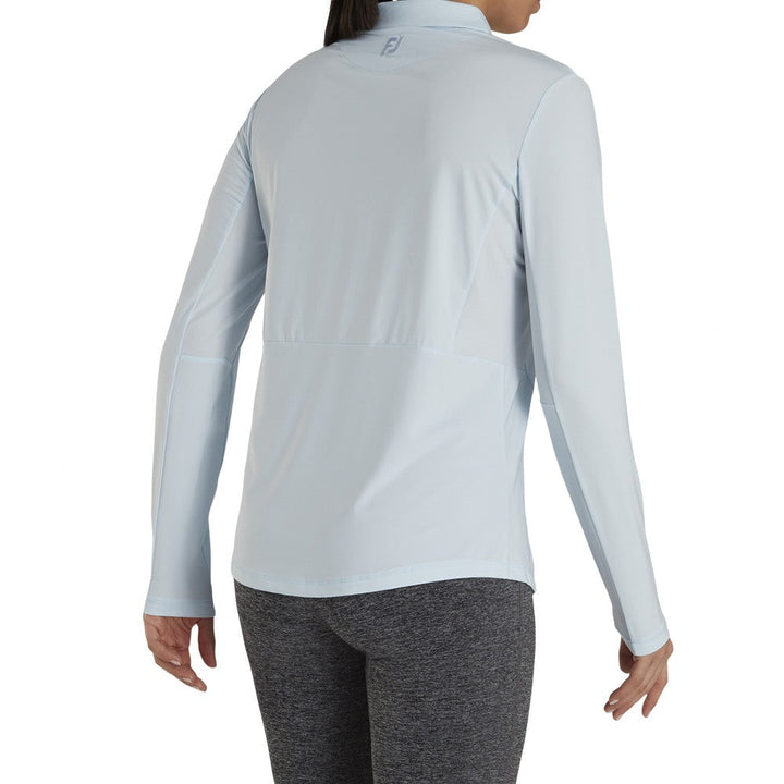 FootJoy Longsleeve Sun Protection Golf Polo Ice Blue - FA21 Women