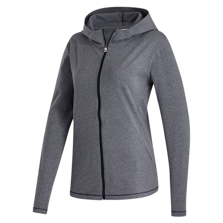 FootJoy Full-Zip Hoodie Golf Jacket Navy Heather - FW22 Women