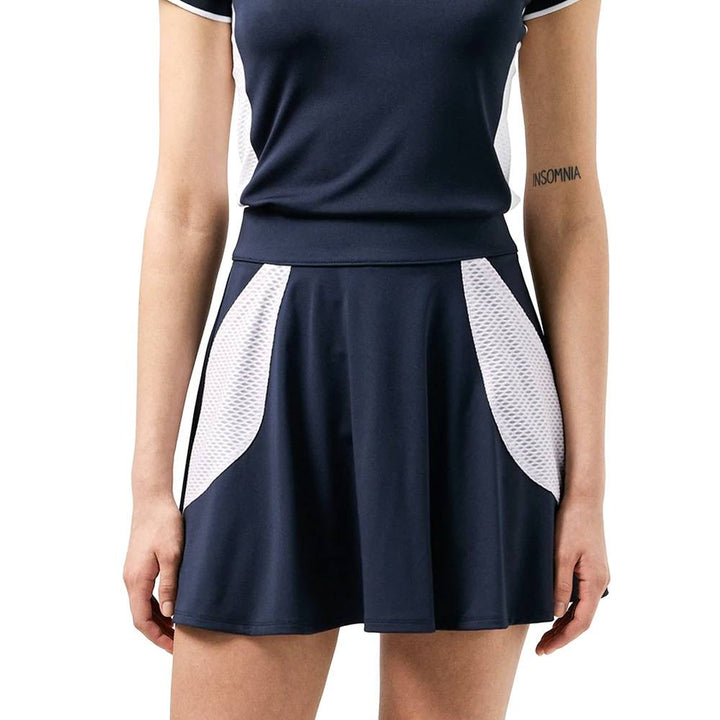 J.Lindeberg Imani Golf Skirt JL Navy - SS22 Women