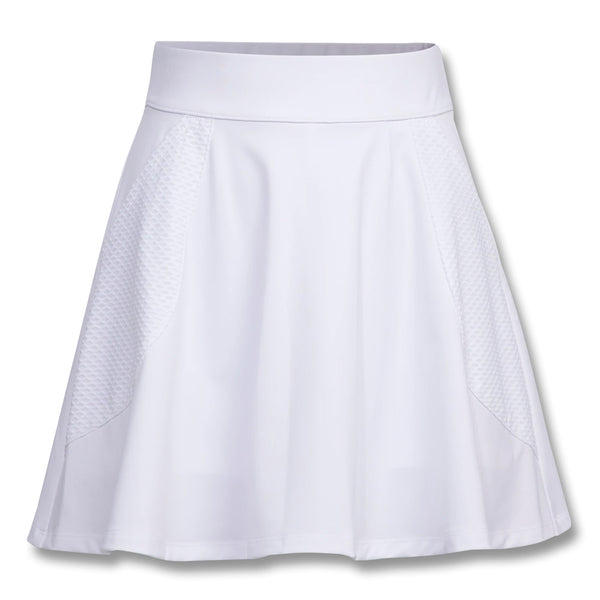 J.Lindeberg Imani Golf Skirt White - SS22 Women