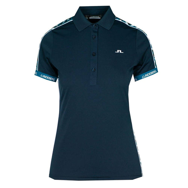 J.Lindeberg Damai Golf Polo JL Navy - SS22 Women