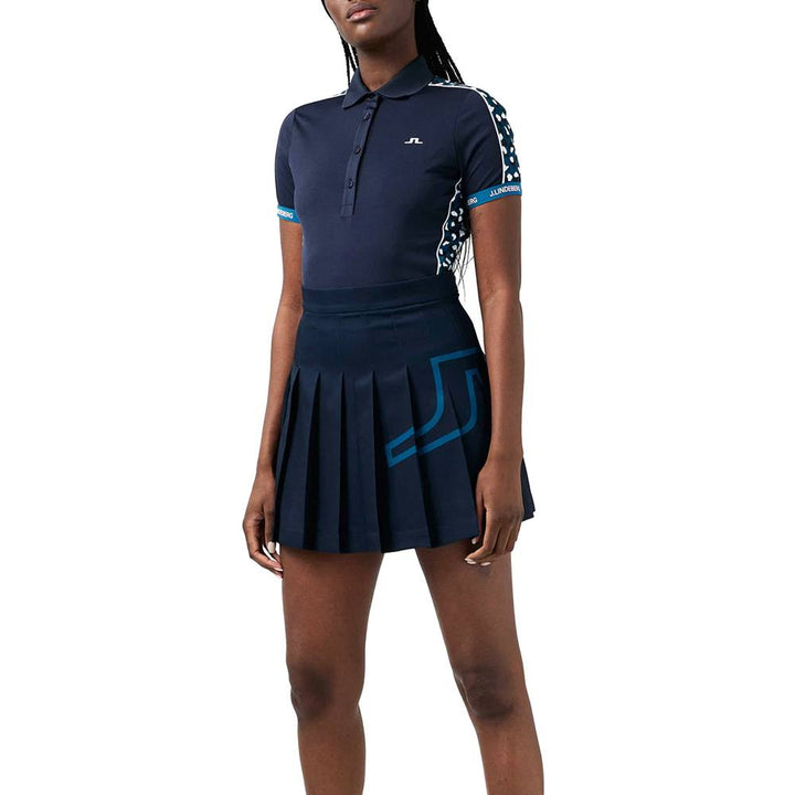 J.Lindeberg Damai Golf Polo JL Navy - SS22 Women