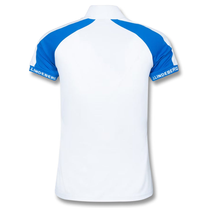 J.Lindeberg Perinne Golf Polo White - SS22 Women