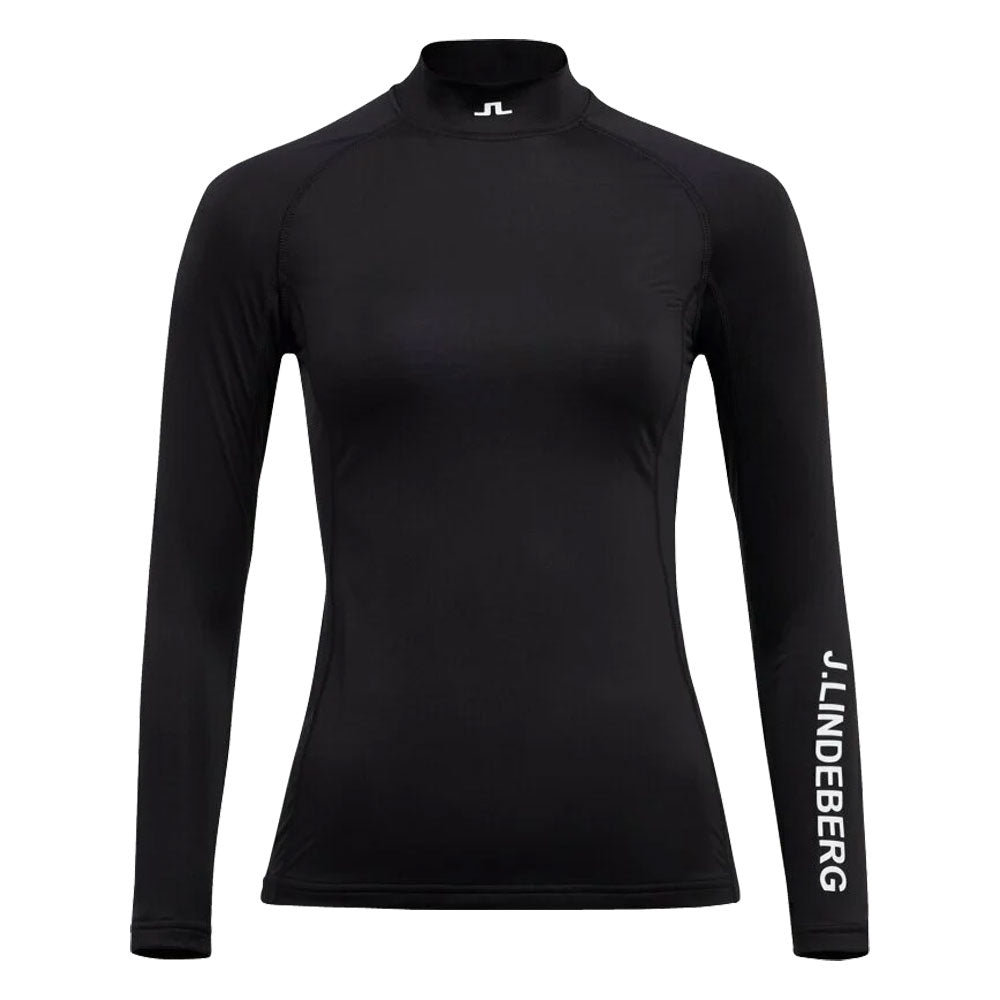 J.Lindeberg Asa Soft Compression Golf Baselayer Black - 24 Women