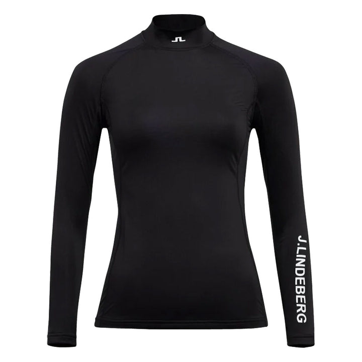 J.Lindeberg Asa Soft Compression Golf Baselayer Black - 24 Women