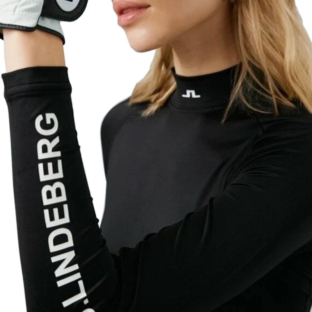 J.Lindeberg Asa Soft Compression Golf Baselayer Black - 24 Women