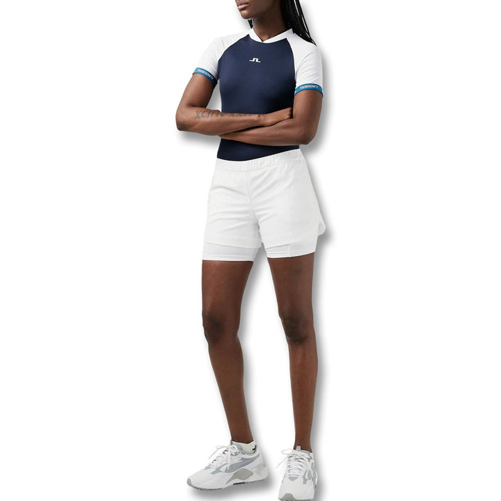 J.Lindeberg Sienna Golf Shirt JL Navy - SS22 Women