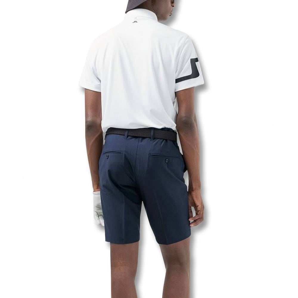 J.Lindeberg Heath Regular Fit Jersey Golf Polo White - 22 Men