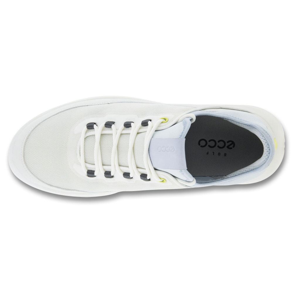 ECCO Core Mesh Spikeless Golf Shoes White/Air - 22 Men