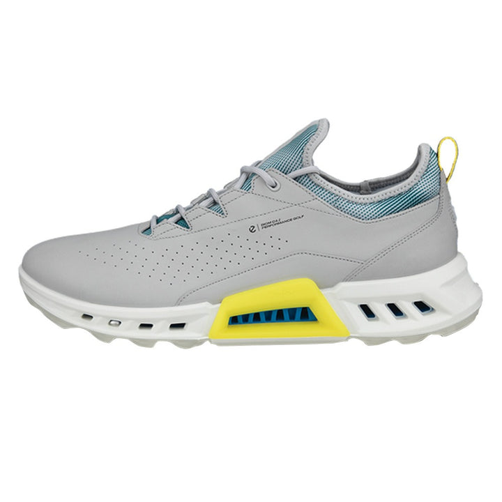ECCO BIOM C4 Spikeless Golf Shoes Concrete/Baygreen - SS24 Men