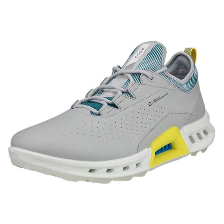 ECCO BIOM C4 Spikeless Golf Shoes Concrete/Baygreen - SS24 Men