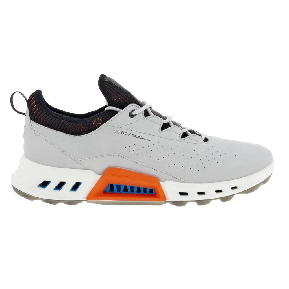 ECCO BIOM C4 Spikeless Golf Shoes Concrete/Black - SS23 Men