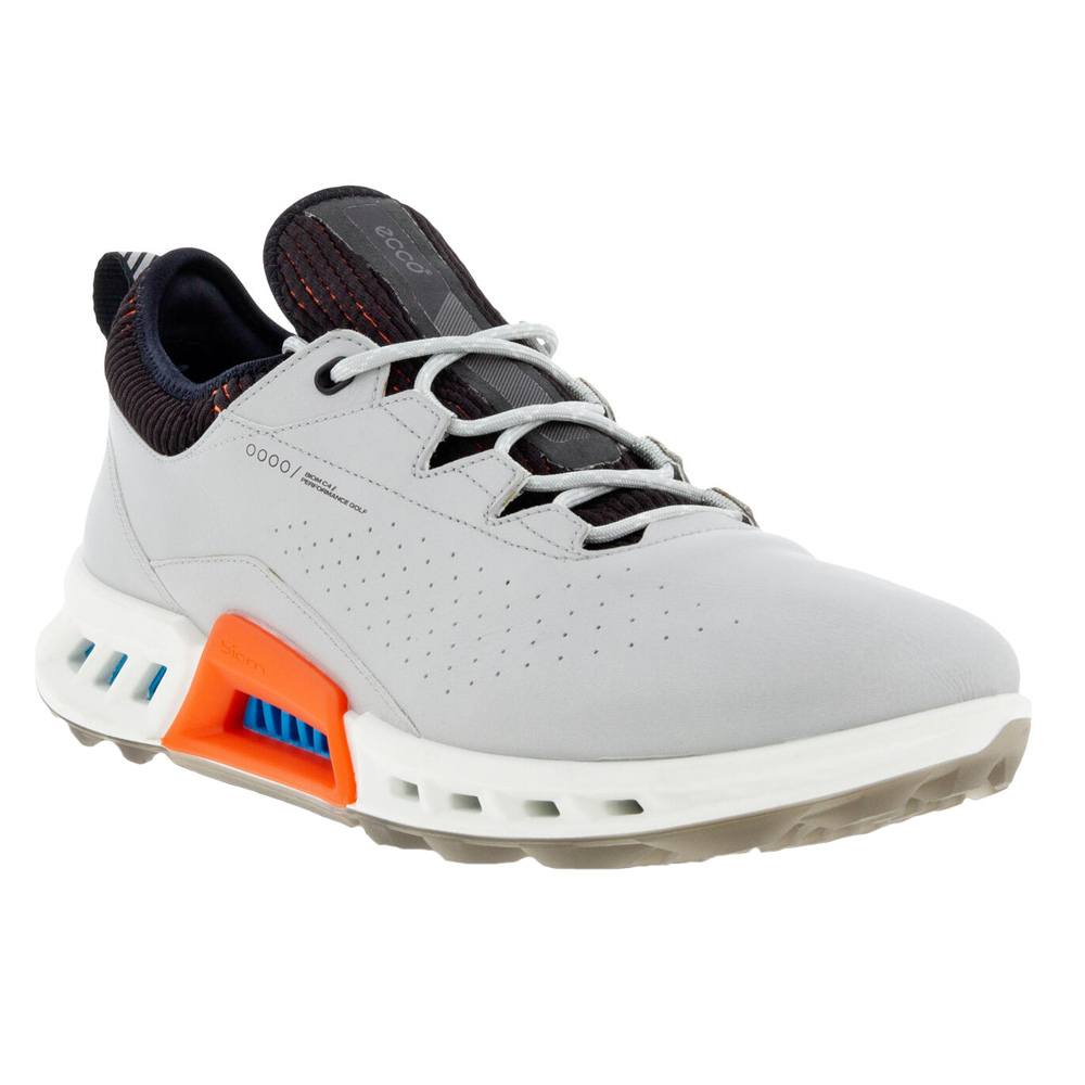 ECCO BIOM C4 Spikeless Golf Shoes Concrete/Black - SS23 Men