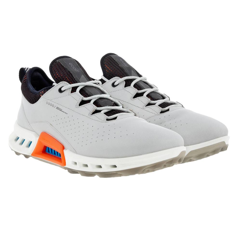 ECCO BIOM C4 Spikeless Golf Shoes Concrete/Black - SS23 Men