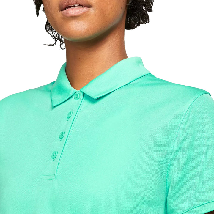 Nike Dri-FIT Victory Solid Golf Polo Light Menta/Black - SS23 Women