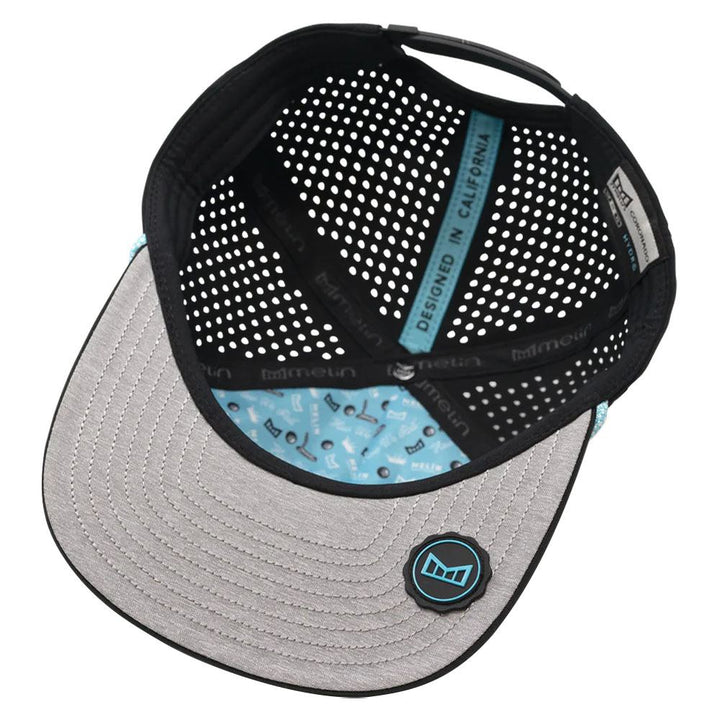 Melin Coronado Links Drive Hydro Golf Cap Black - 23 Men