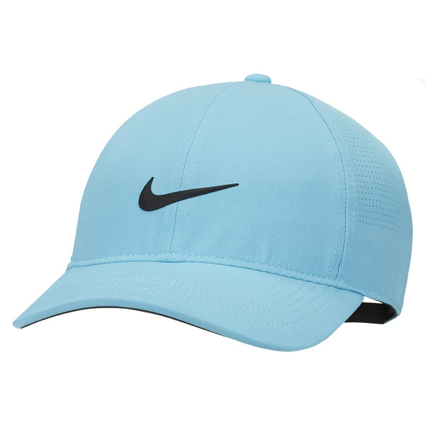 Nike Dri-FIT ADV Aerobill Heritage86 Perforated Golf Cap Baltic Blue/Black - 23 Women