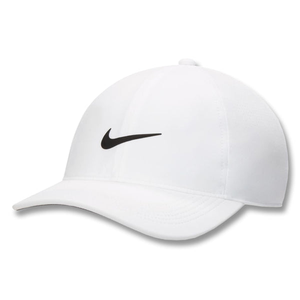 Nike Dri-FIT ADV Aerobill Heritage86 Perforated Golf Cap White/Black - 23 Women