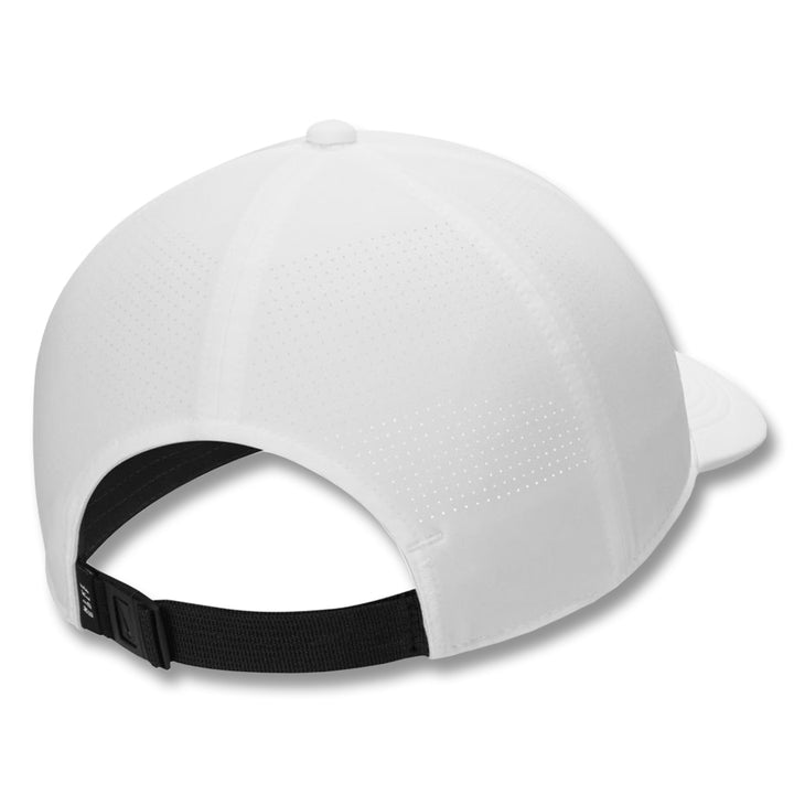 Nike Dri-FIT ADV Aerobill Heritage86 Perforated Golf Cap White/Black - 23 Women