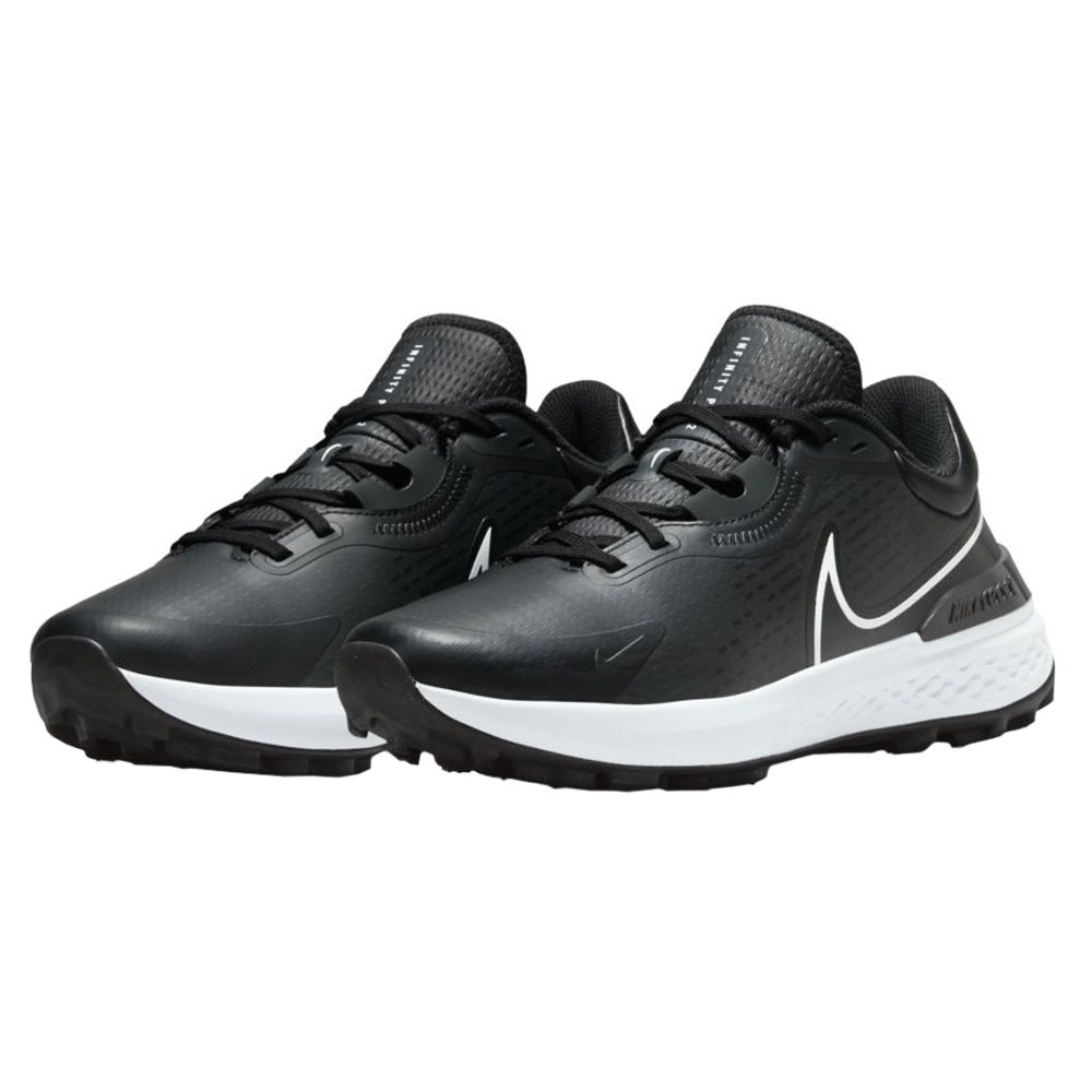 Nike Infinity Pro 2 Spikeless Golf Shoes Dark Smoke Gray/White