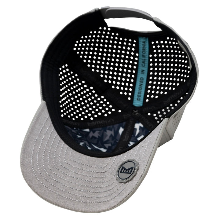Melin A-Game Icon Hydro Golf Cap Heather Gray/Navy - 24 Men