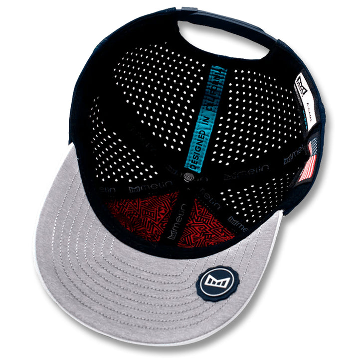 Melin A-Game Icon Hydro Golf Cap Red/White/Blue - 24 Men