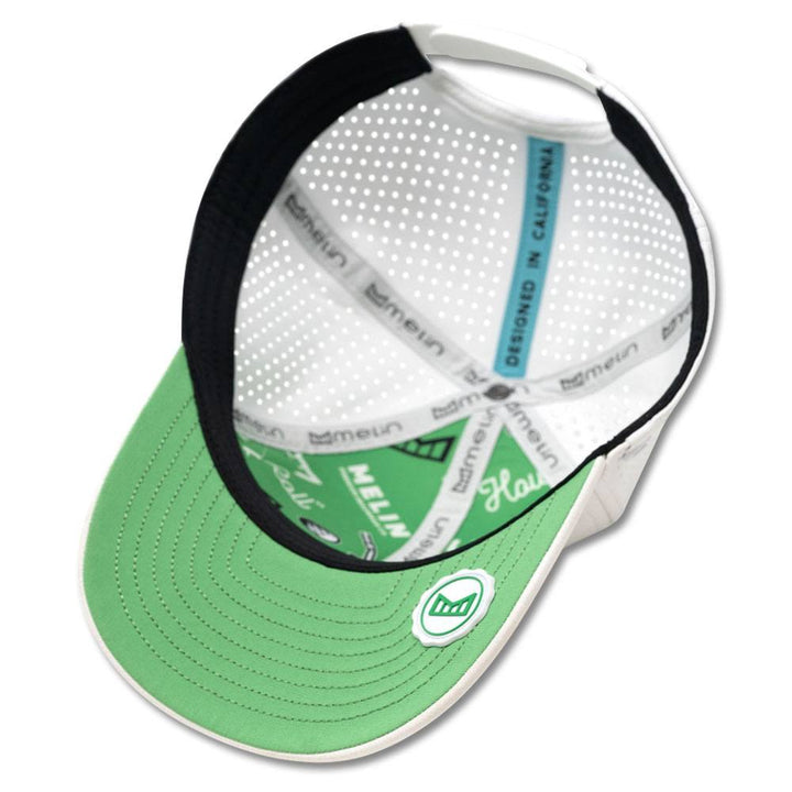 Melin A-Game Icon Hydro Golf Cap White/Fairway - 24 Men