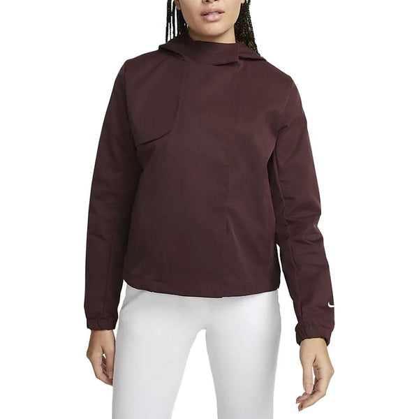 Nike Repel Golf Jacket Burgundy Crush/Light Bone - FW22 Women