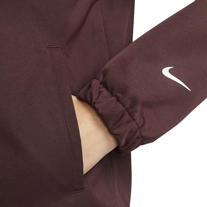 Nike Repel Golf Jacket Burgundy Crush/Light Bone - FW22 Women
