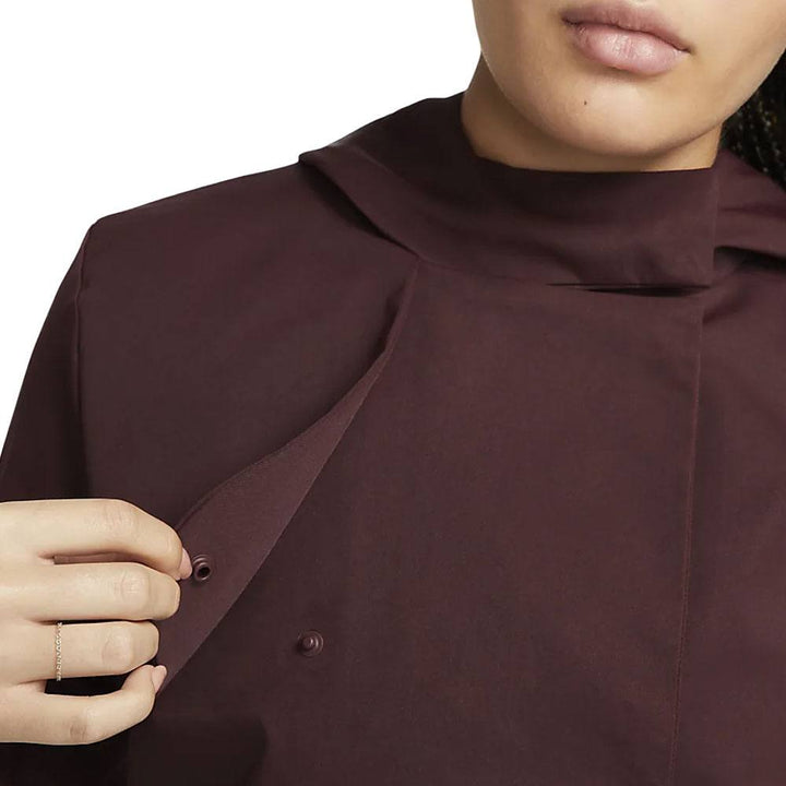 Nike Repel Golf Jacket Burgundy Crush/Light Bone - FW22 Women
