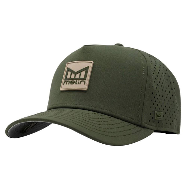 Melin Odyssey Stacked Hydro Golf Cap Canopy/Khaki - FA23 Men