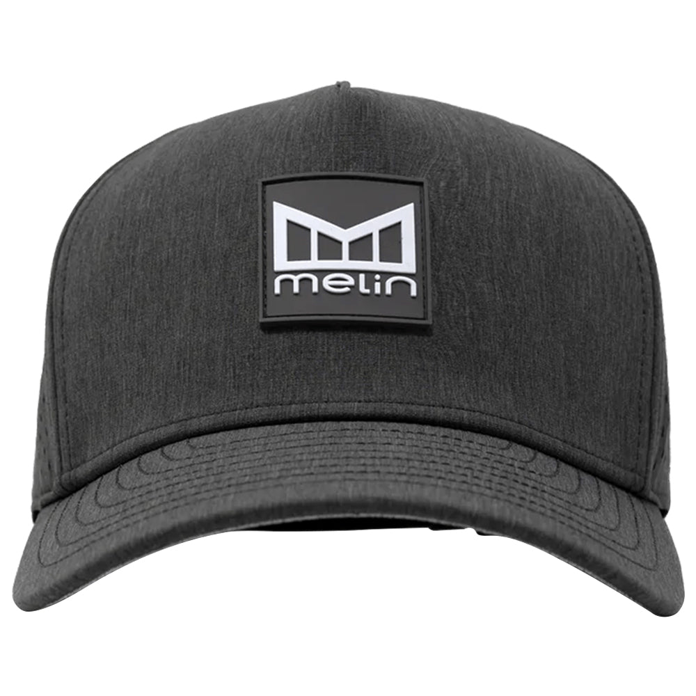 Melin Odyssey Stacked Hydro Golf Cap Heather Charcoal - SU22 Men