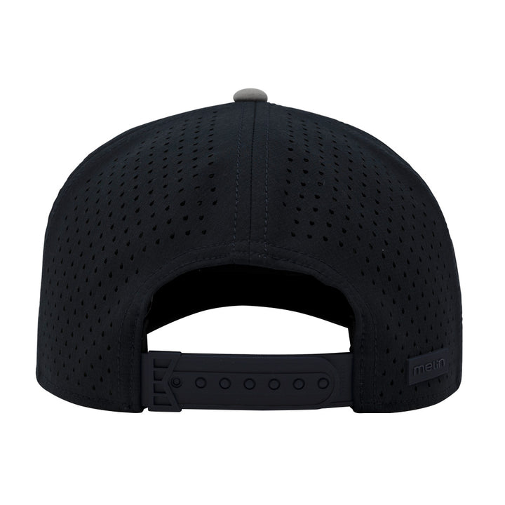 Melin Odyssey Stacked Hydro Golf Cap Heather Gray/Navy - FW24 Men